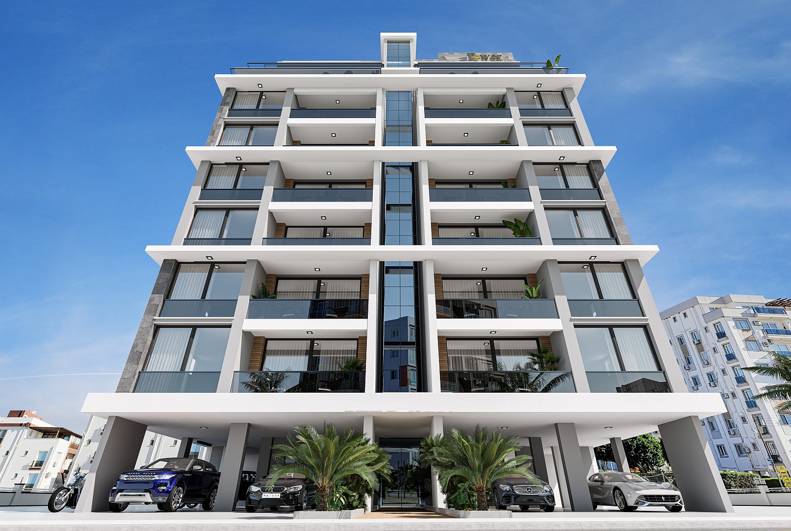 Apartments in Aygün, İskele (ECN-00494)