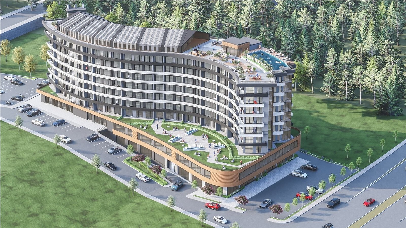 Apartments in Yalıncak, Ortahisar (TZX-00249)