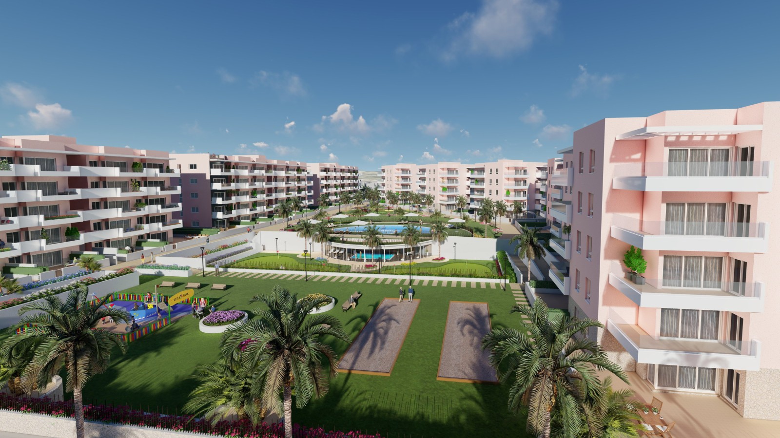 Apartments in El Raso, Guardamar del Segura (ALC-00652)